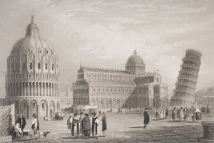 Pisa (gegraveerd door William Finden)